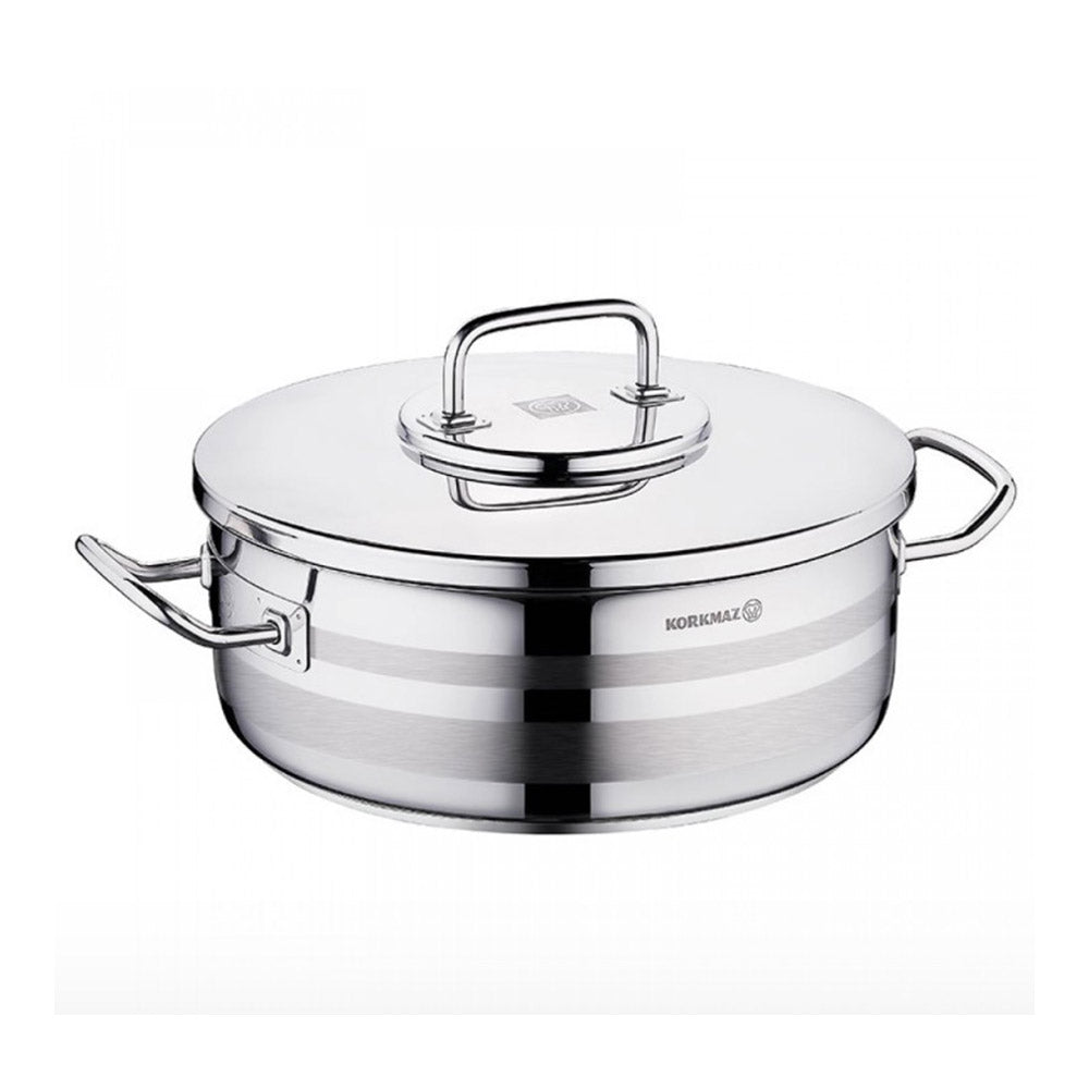 Korkmaz Astra2 Low Casserole 24x8cm