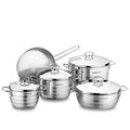 Korkmaz Astra 9 pcs. Cookware Set