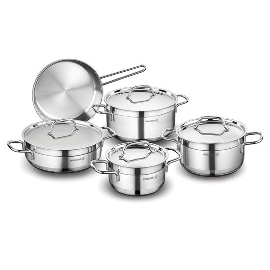 Korkmaz Alfa 9 Pcs. Cookware Set